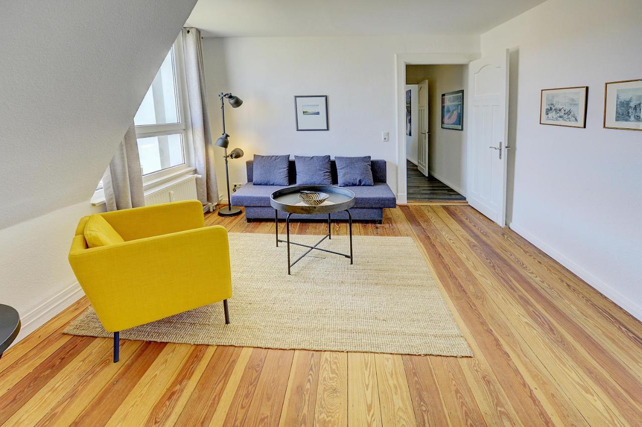 Fewo1846 - An Der Galerie - Komfortables Apartment Im 2 Og Mitten Im Stadtzentrum فلنسبورغ المظهر الخارجي الصورة